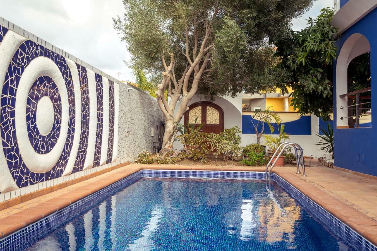 The Blue House In Maspalomas Маспаломас Экстерьер фото